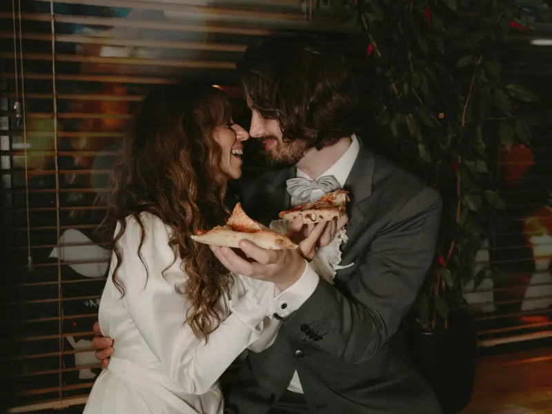 Hochzeit mit Pizza Catering